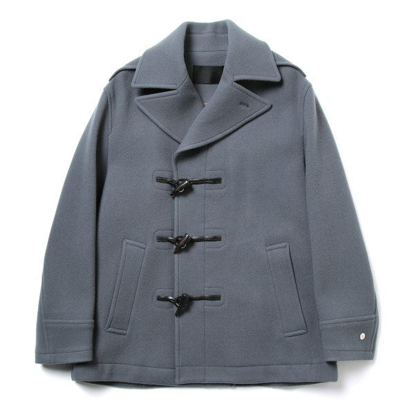 th products / ティーエイチプロダクツ | Toggle Pea Coat - Gray