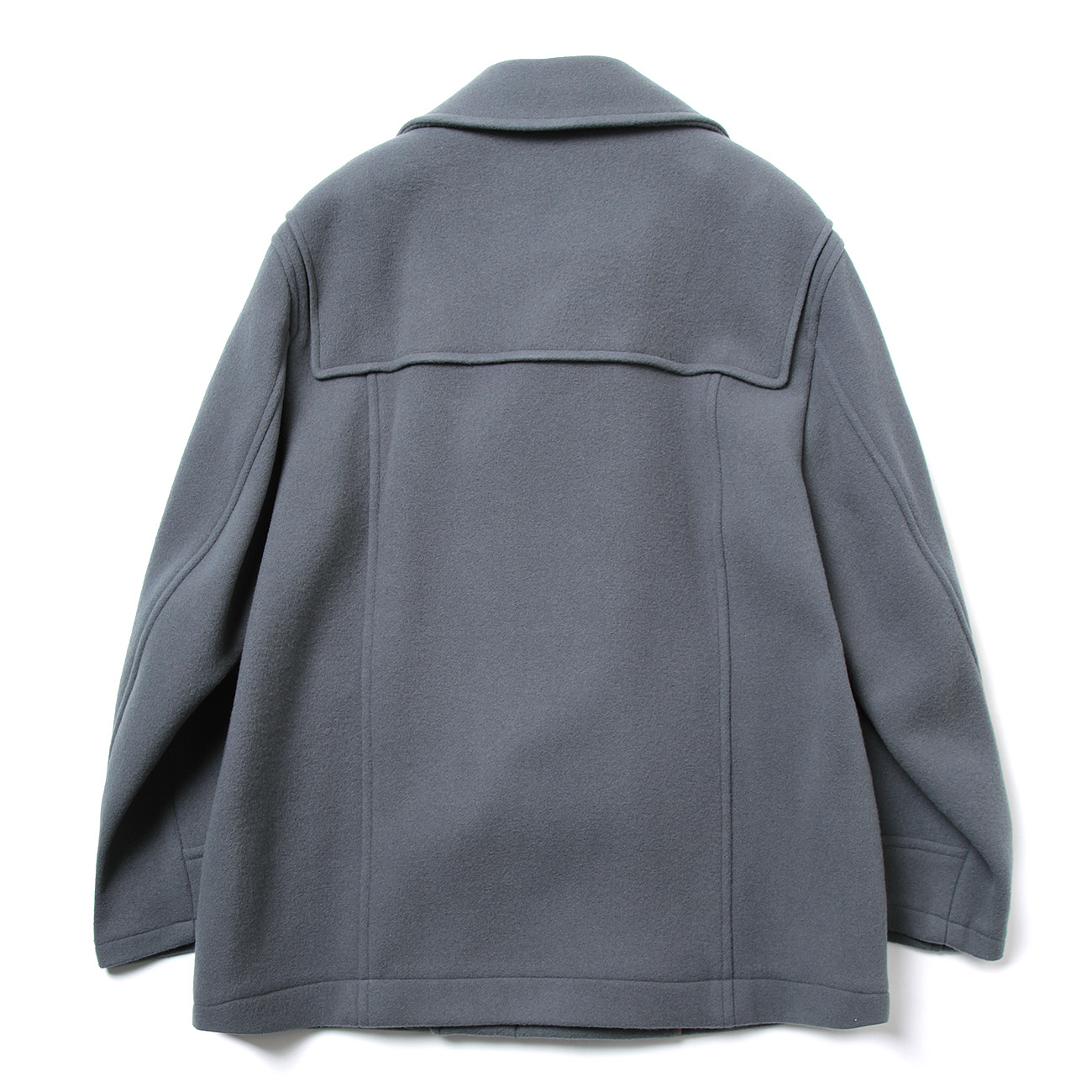 th products / ティーエイチプロダクツ | Toggle Pea Coat - Gray