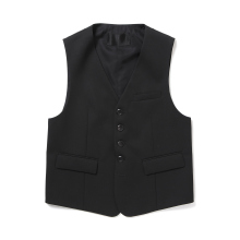 th products / ティーエイチプロダクツ | 5 Button Vest - Black