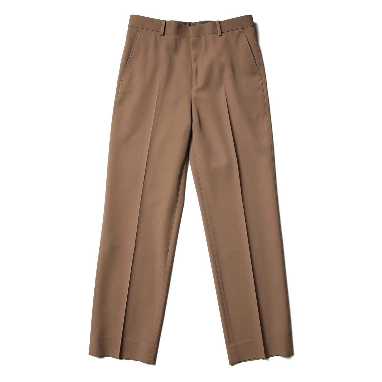パンツ LIGHT WOOL MAX GABARDINE SLACKS BROWN AURALEE / オーラリー | LIGHT WOOL MAX GABARDINE SLACKS