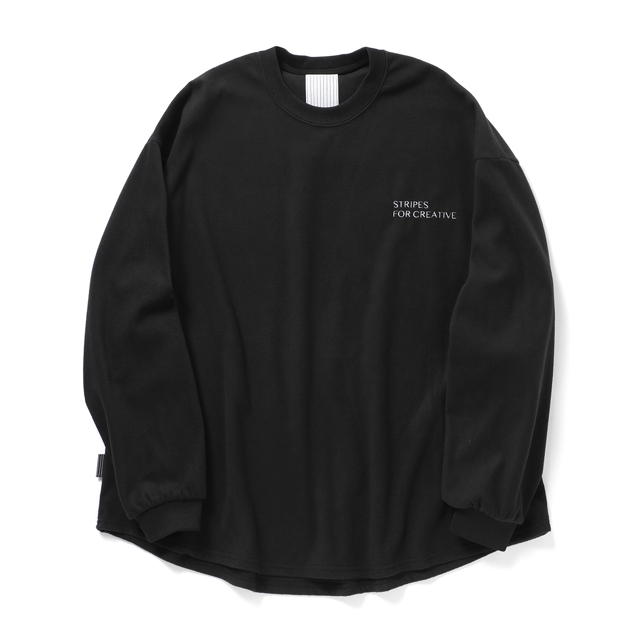 S.F.C SUPER BIG ROUND LS TEE ブラック 黒 XL S.F.C Stripes For Creative / エスエフシー | FLEECE SUPER BIG LS