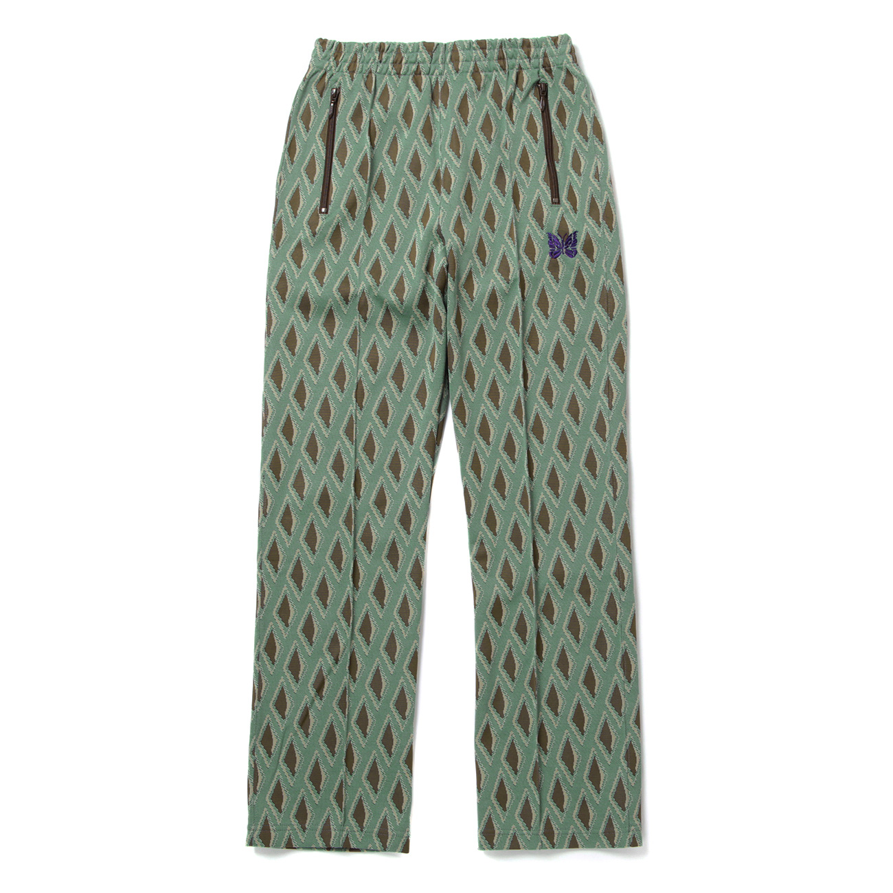 Needles / ニードルズ | Track Pant - Poly Jq. - Turquoise