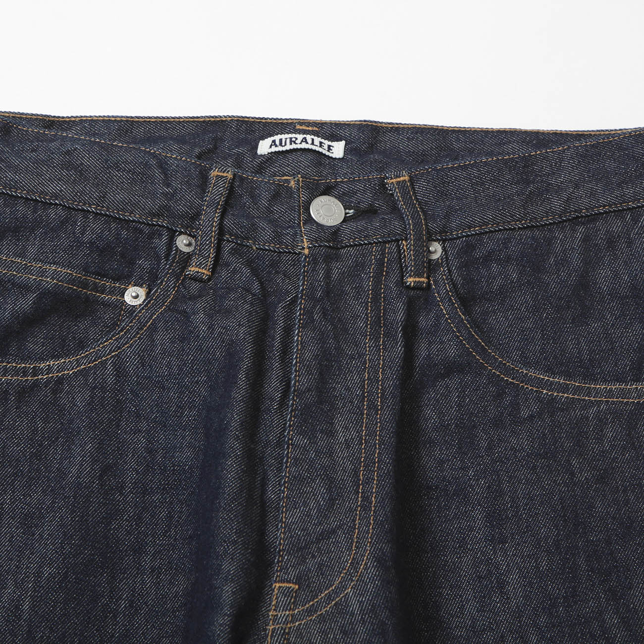 AURALEE / オーラリー | HARD TWIST DENIM WIDE PANTS (メンズ 