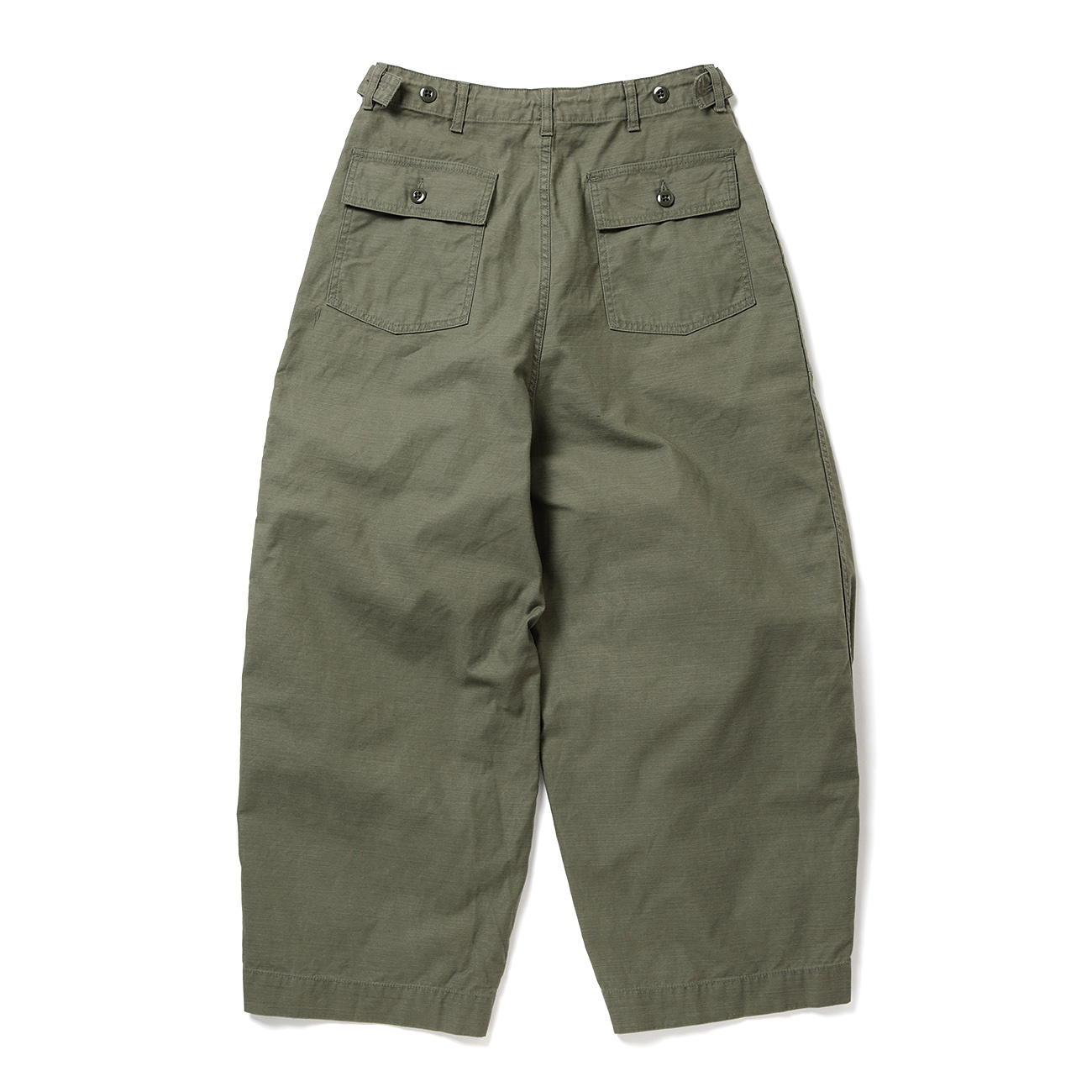 24FW】Needles ニードルズ H.D.Pant -Military- ヒザデルパンツ