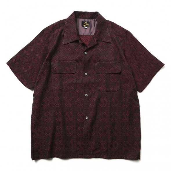 s*h様 Needles S/S Classic Shirt PE/R Abst Needles】S/S Classic Shirt PE/R Abstract MR139(トップス