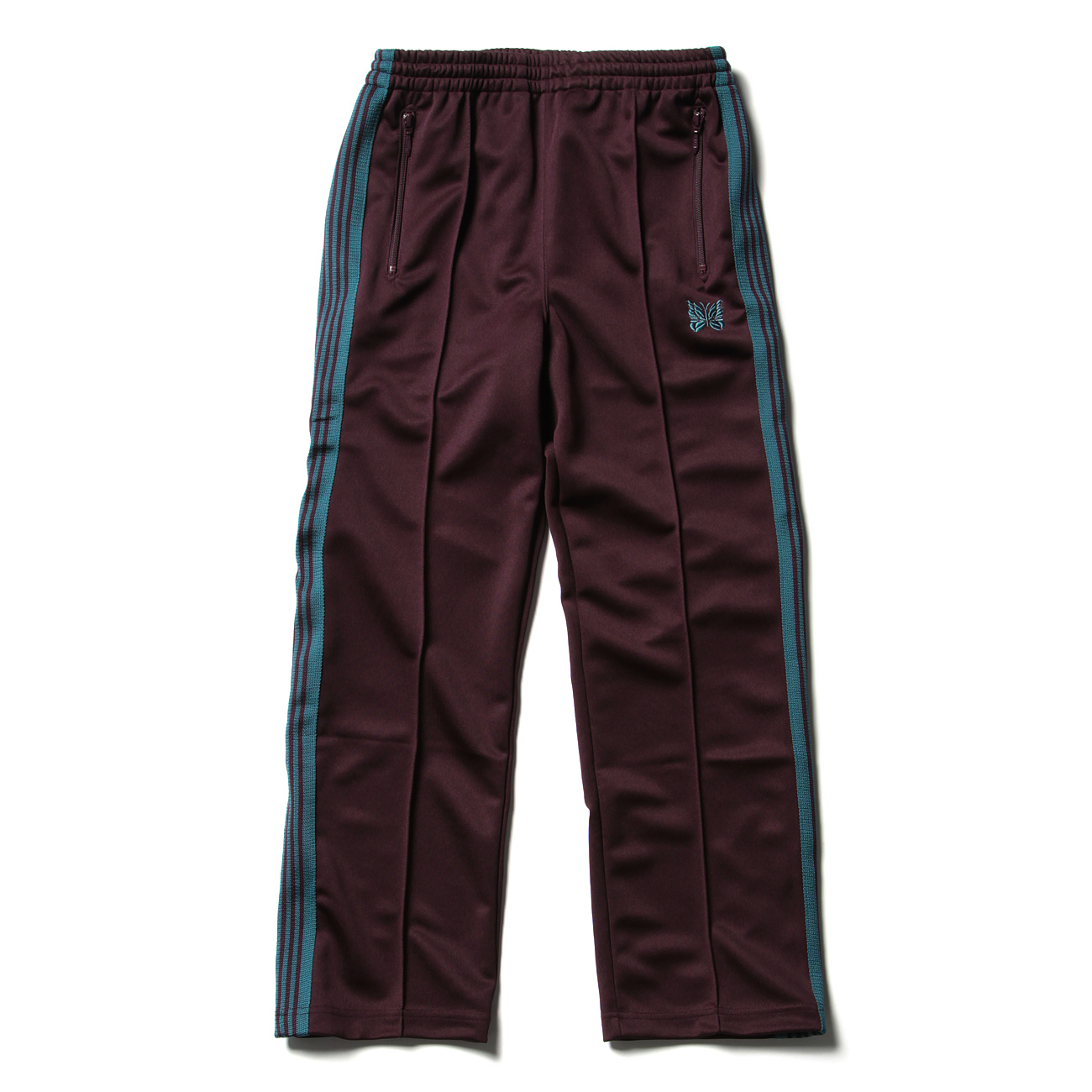 Needles / ニードルズ | Track Pant - Poly Smooth - Bordeaux | 通販