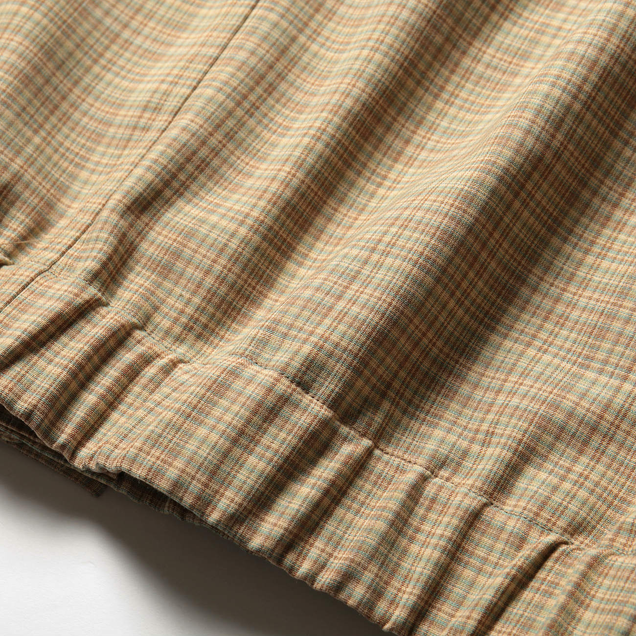 AURALEE / オーラリー | HARD TWIST WOOL DOUBLE FACE CHECK BLOUZON