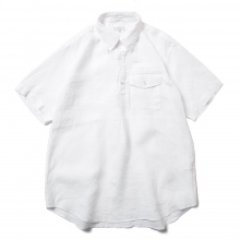ENGINEERED GARMENTS / エンジニアドガーメンツ | Popover BD Shirt - Handkerchief Linen - White