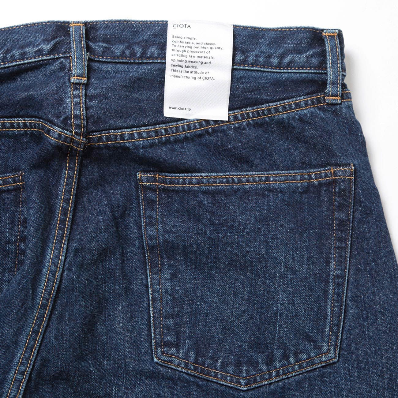 BLUE BLUE JAPAN カゴゾメナイロンオックスラップマント BLUE BLUE JAPAN ホンアイサシコUSEDカバーオール No.700052465