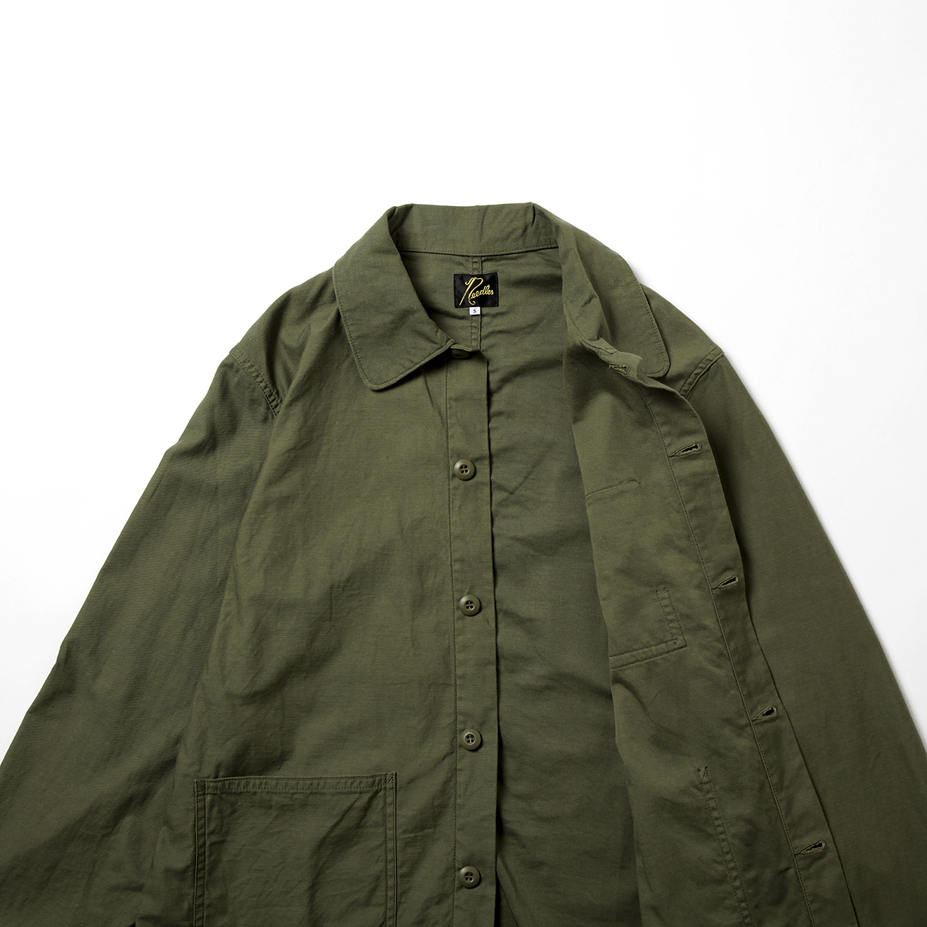 【Mサイズ】Needles D.N. カバーオール UNION X NEEDLES D.N. COVERALL JACKET - BACK SATEEN｜NEEDLES