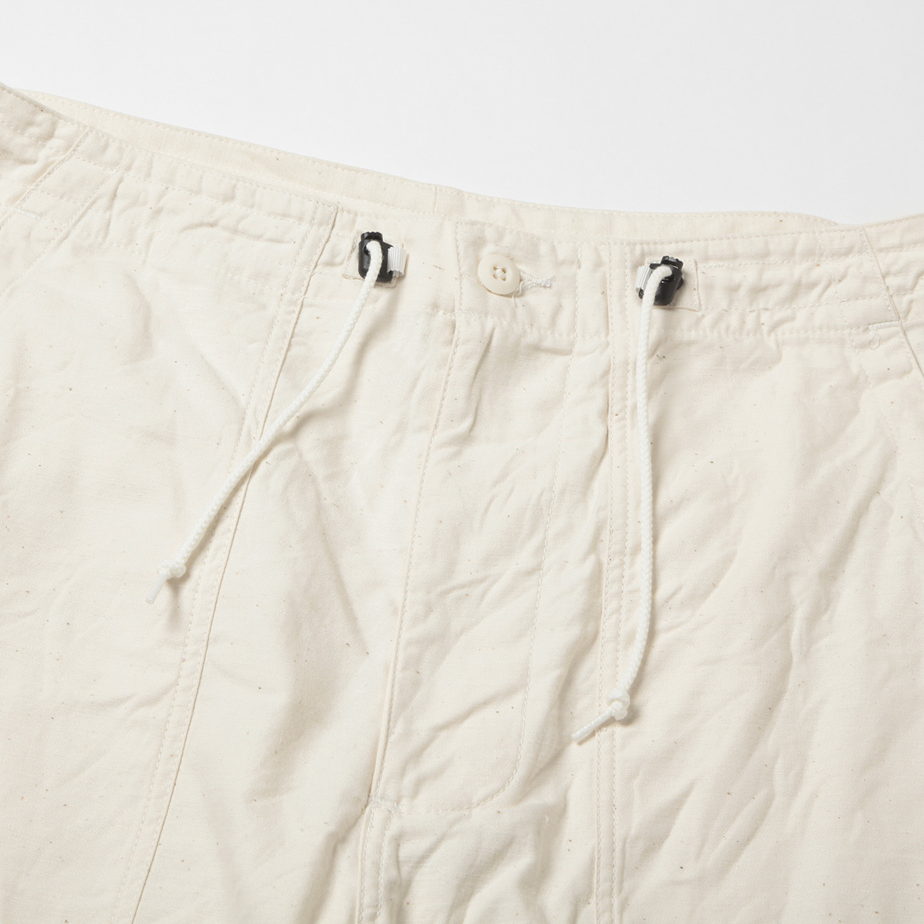 Needles / ニードルズ | String Fatigue Pant - Back Sateen - White
