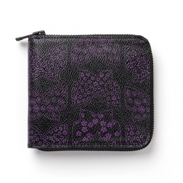 Needles / ニードルズ | Single Wallet - Papillon PVC - Black | 通販