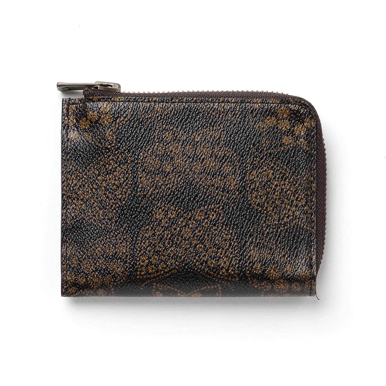 Needles Coin Case - Papillon PVC Brown [IN036]