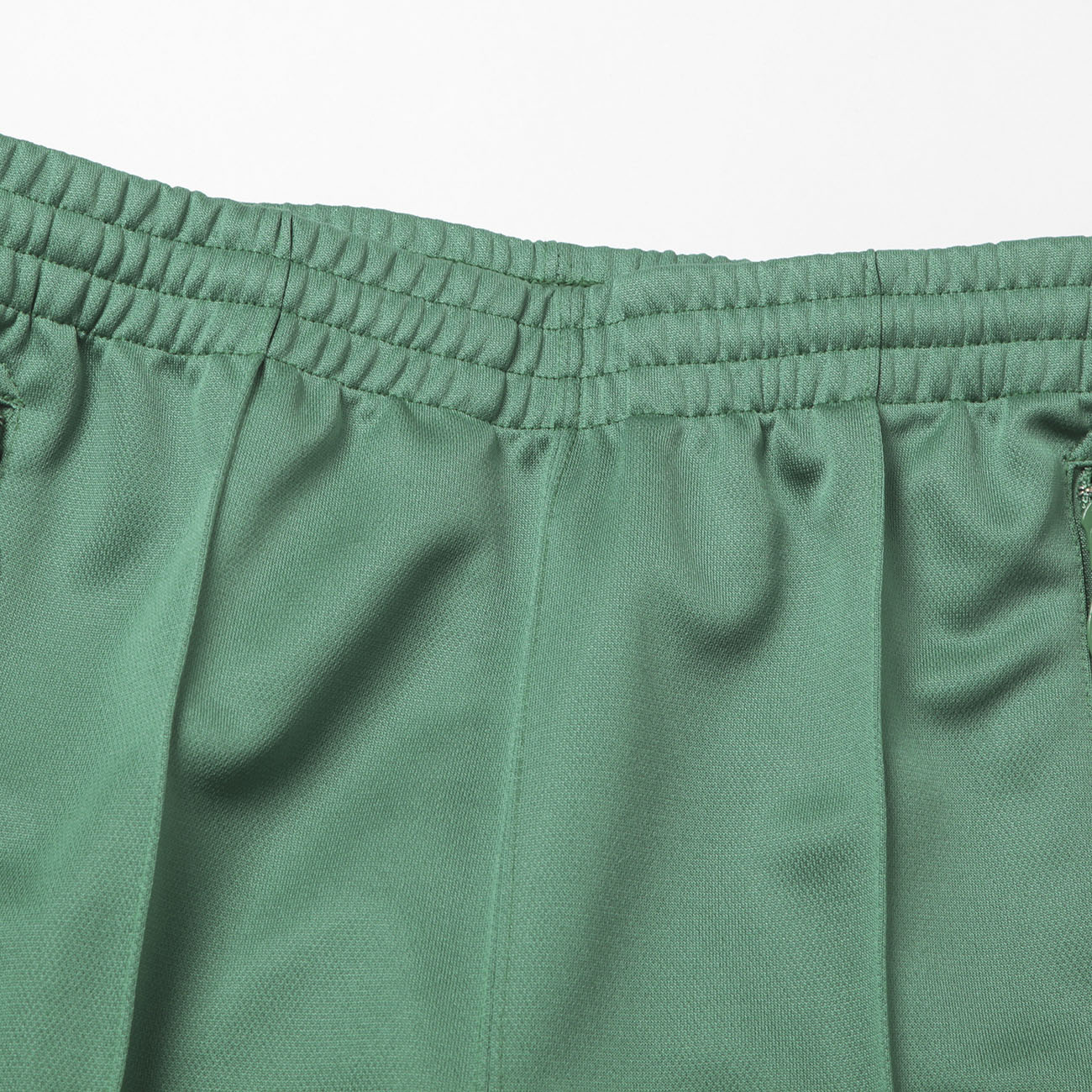 Needles / ニードルズ | Zipped Track Pant - Poly Smooth - Emerald