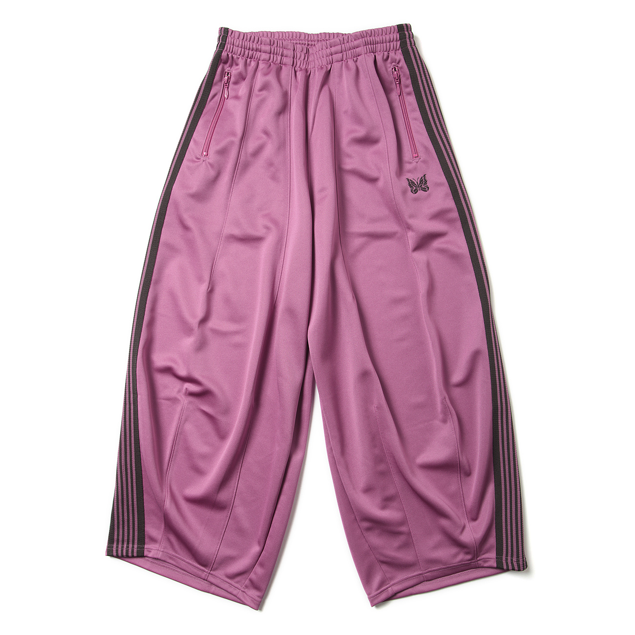 Needles / ニードルズ | H.D. Track Pant - Poly Smooth - Smoke Pink ...