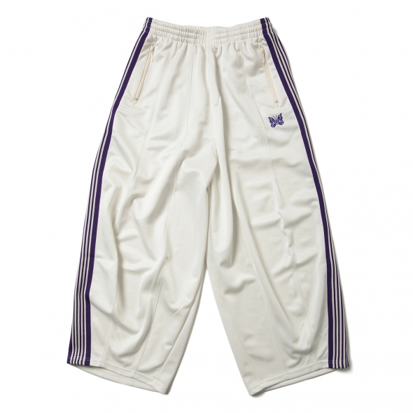 Needles / ニードルズ | H.D. Track Pant - Poly Smooth - Ice White