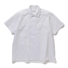 ENGINEERED GARMENTS / エンジニアドガーメンツ | Camp Shirt - Polyester Mesh - White
