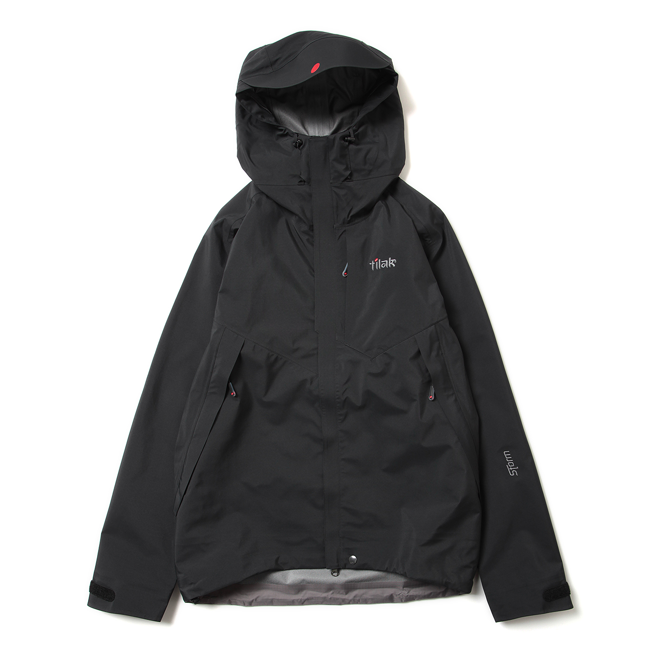 Tilak ティラック STORM JACKET Caviar Black - マウンテンパーカー