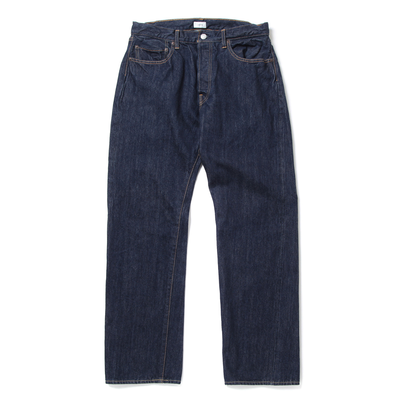 Straight 5 Pocket Pants - Navy (One Wash)