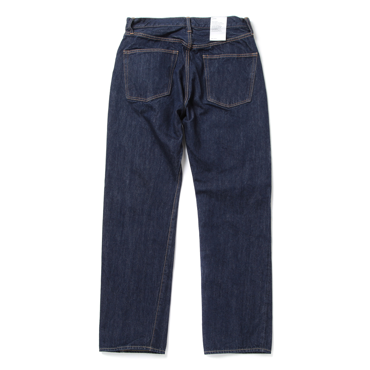 CIOTA / シオタ | Straight 5 Pocket Pants - Navy (One Wash) | 通販