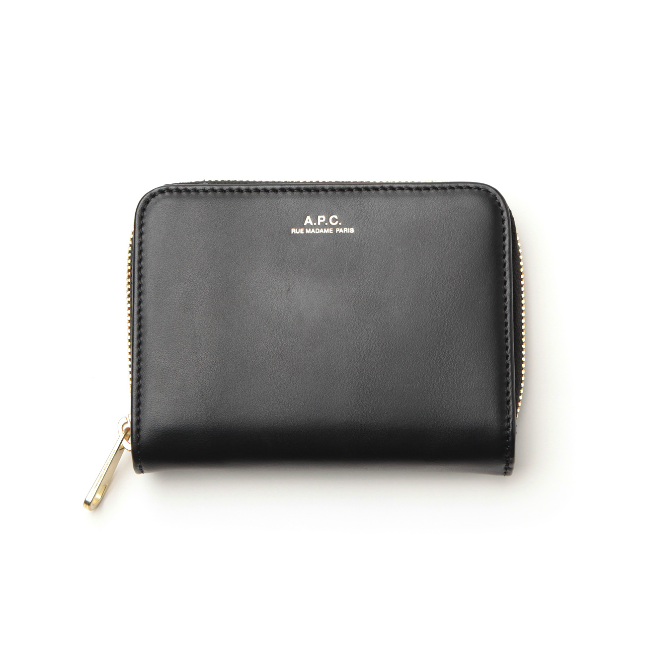 APC emmanuel wallet コンパクトウォレット 財布 black www