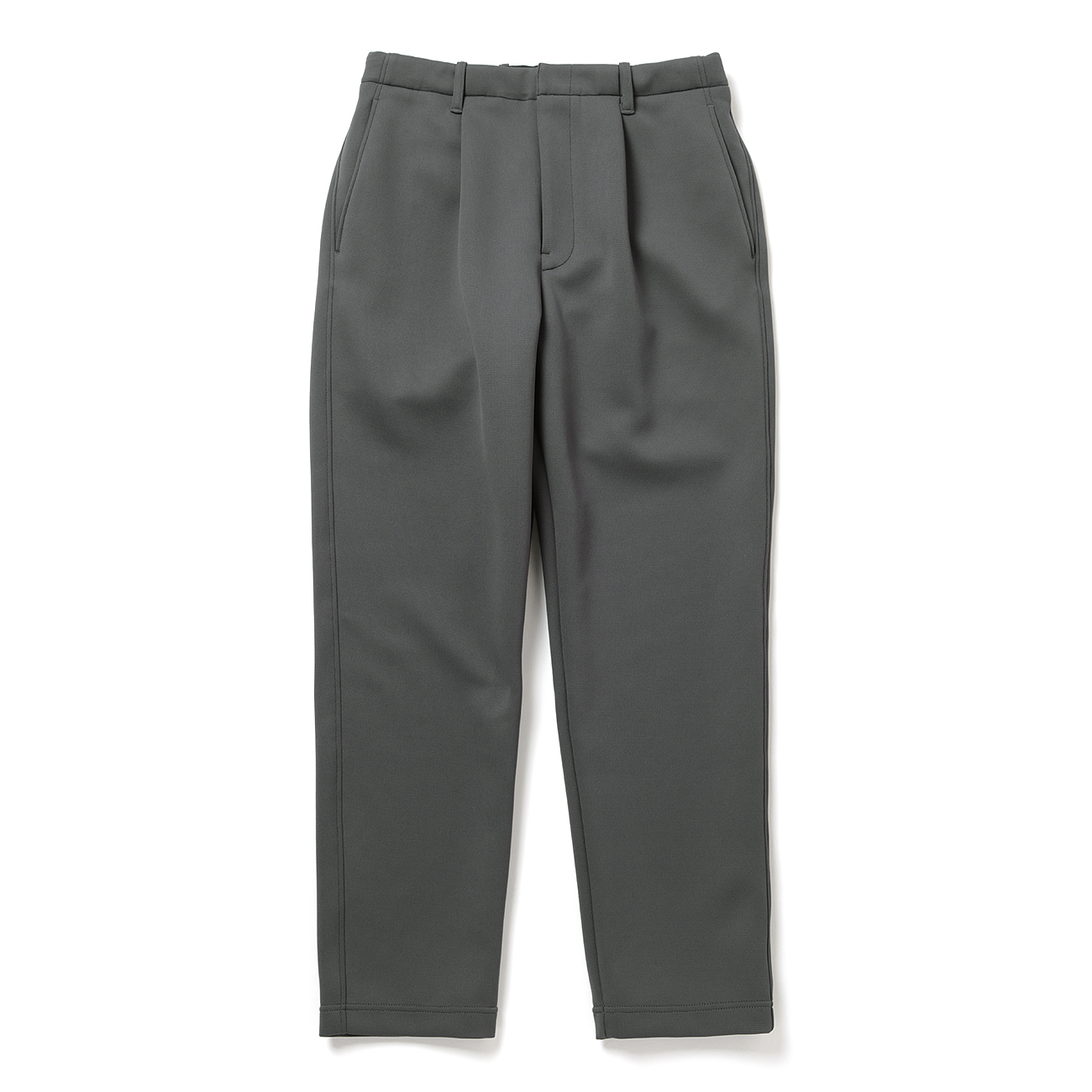 【新品】pique tuck trousers Stretch Knit Pintuck Trouser