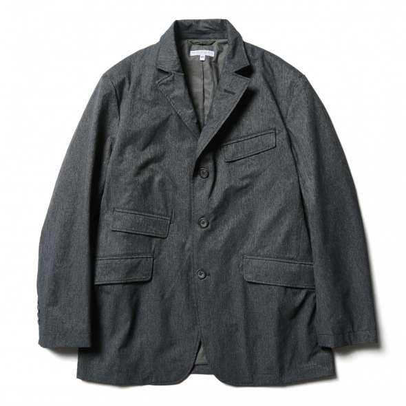 ENGINEERED GARMENTS / エンジニアドガーメンツ | Andover Jacket - Polyester Microfiber -  H.Charcoal | 通販 - 正規取扱店 | COLLECT STORE / コレクトストア