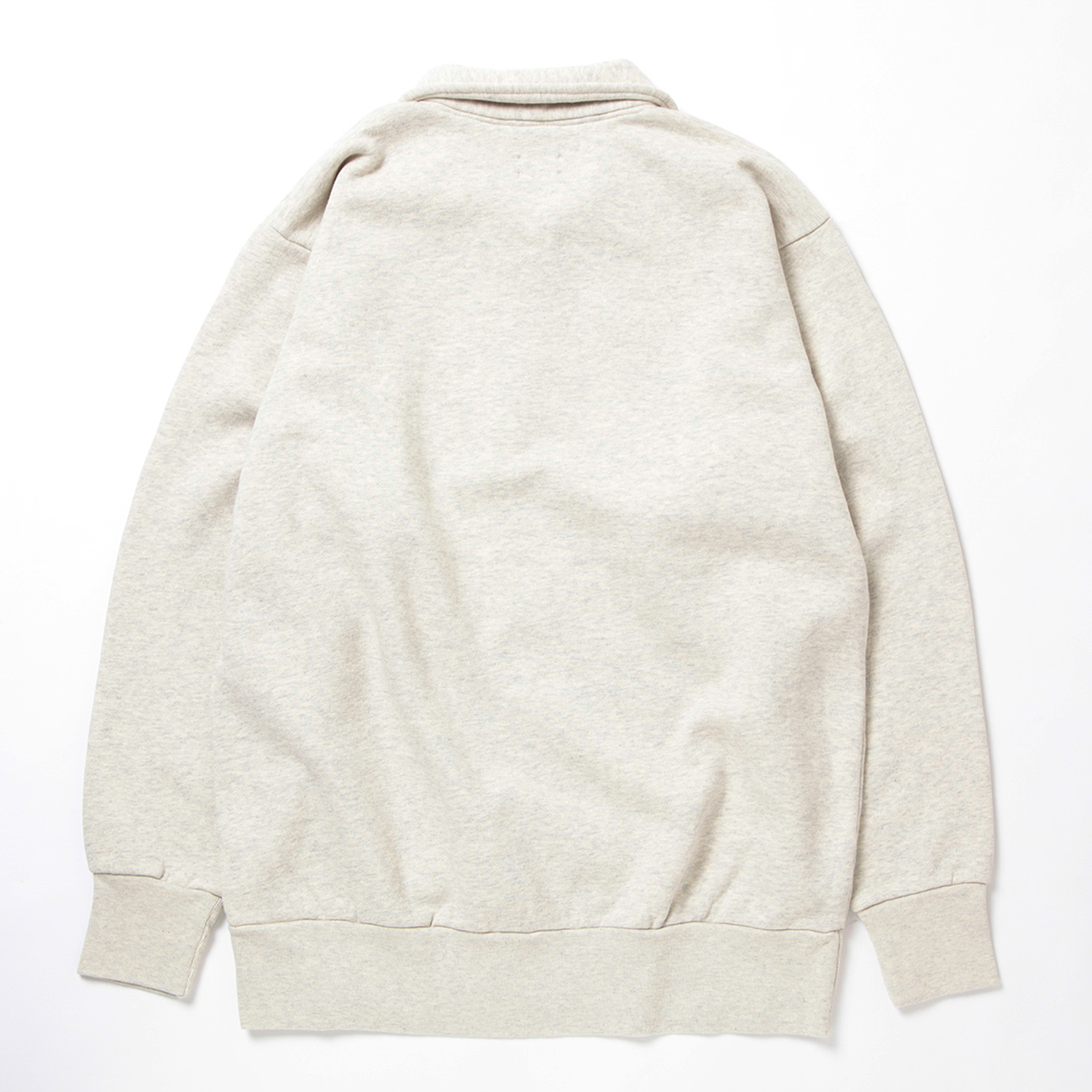 CIOTA / シオタ | Half Zip Sweatshirt - Light Top Gray | 通販