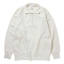 CIOTA / シオタ | Half Zip Sweatshirt - Off