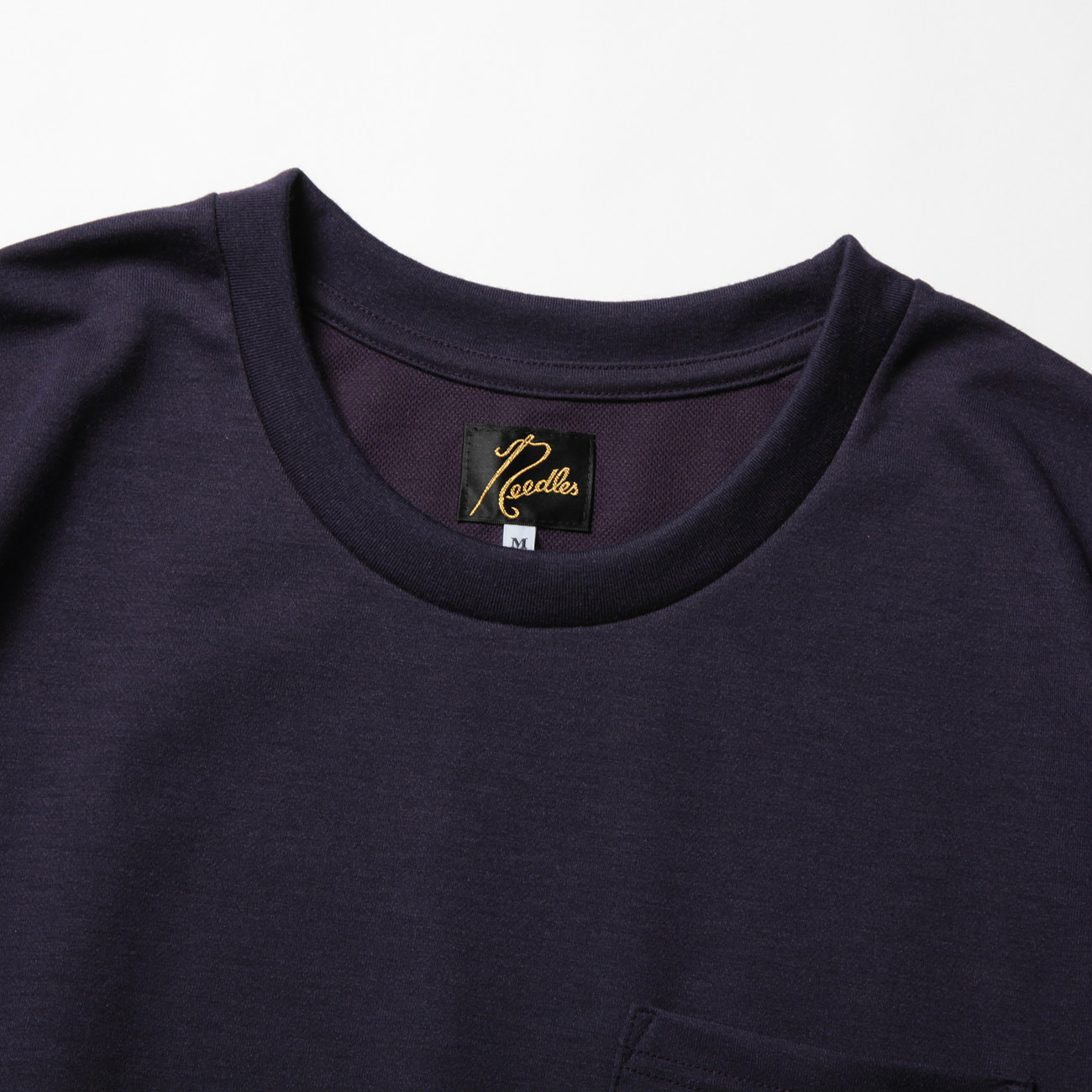 Needles / ニードルズ | S/S Crew Neck Tee - PE/C Jersey - Eggplant