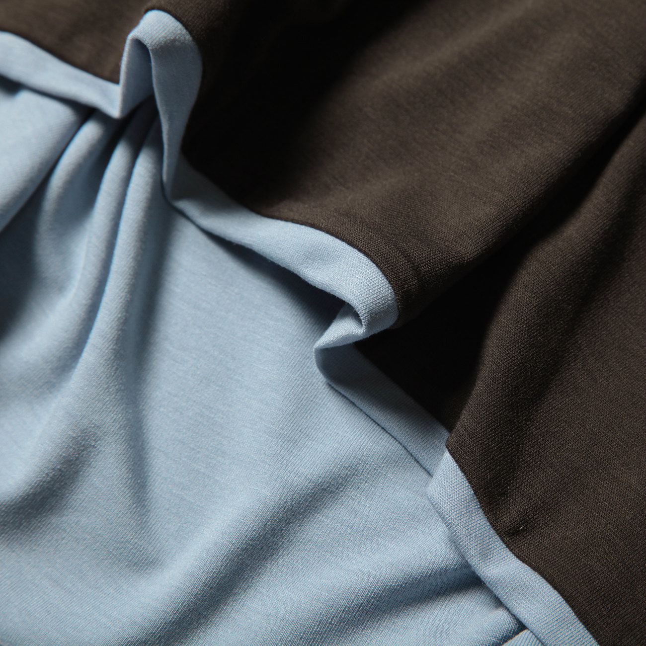 Needles / ニードルズ | S/S Reversible Tee - PE/R/PU Jersey - Brown