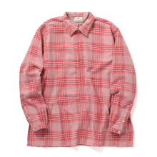 NICENESS / ナイスネス | GIGLI / ジリ ( ロングジッププルオーバーシャツ ) - Red