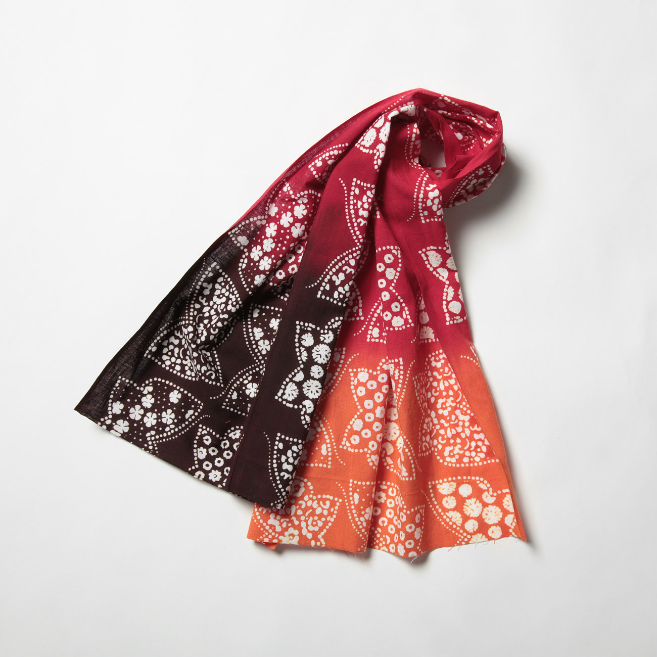 Needles / ニードルズ | Tenugui Bandana - Papillon / Gradation - Red | 通販 - 正規取扱店  | COLLECT STORE / コレクトストア