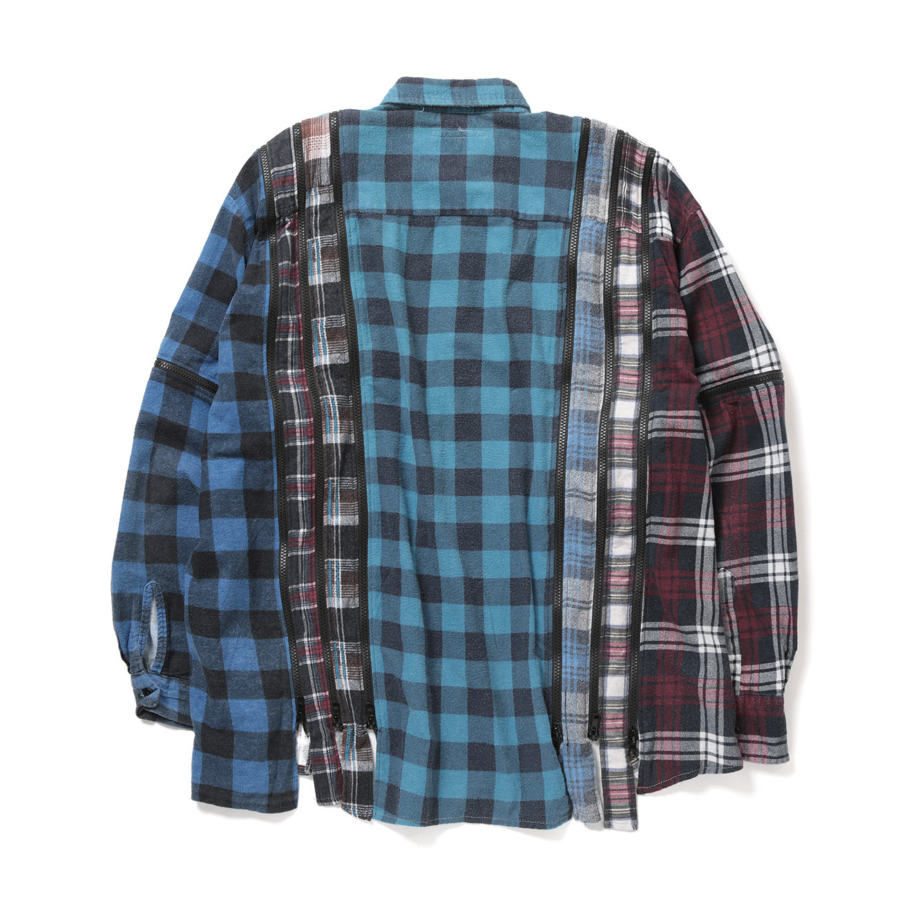 Needles / ニードルズ | Rebuild by Needles - Flannel Shirt ->7 Cuts