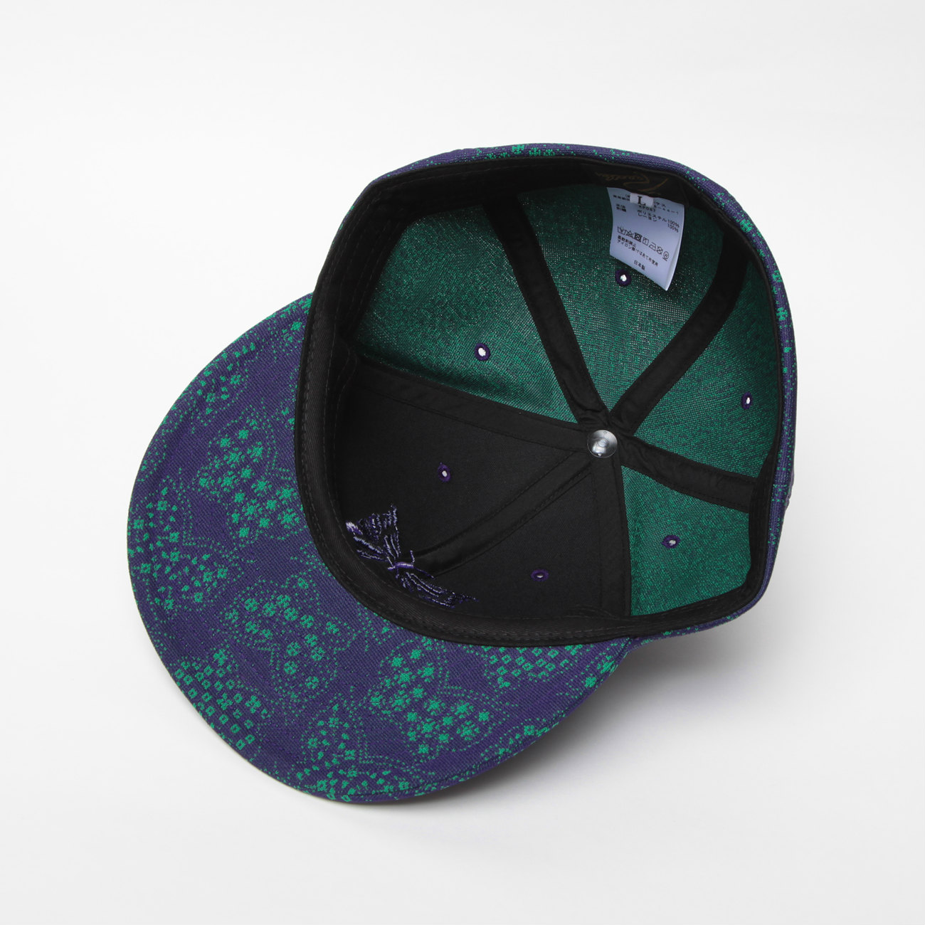 国内発送【NEEDLES】Papillon Cap Needles / ニードルズ | Baseball Cap - Poly Jq. - Papillon
