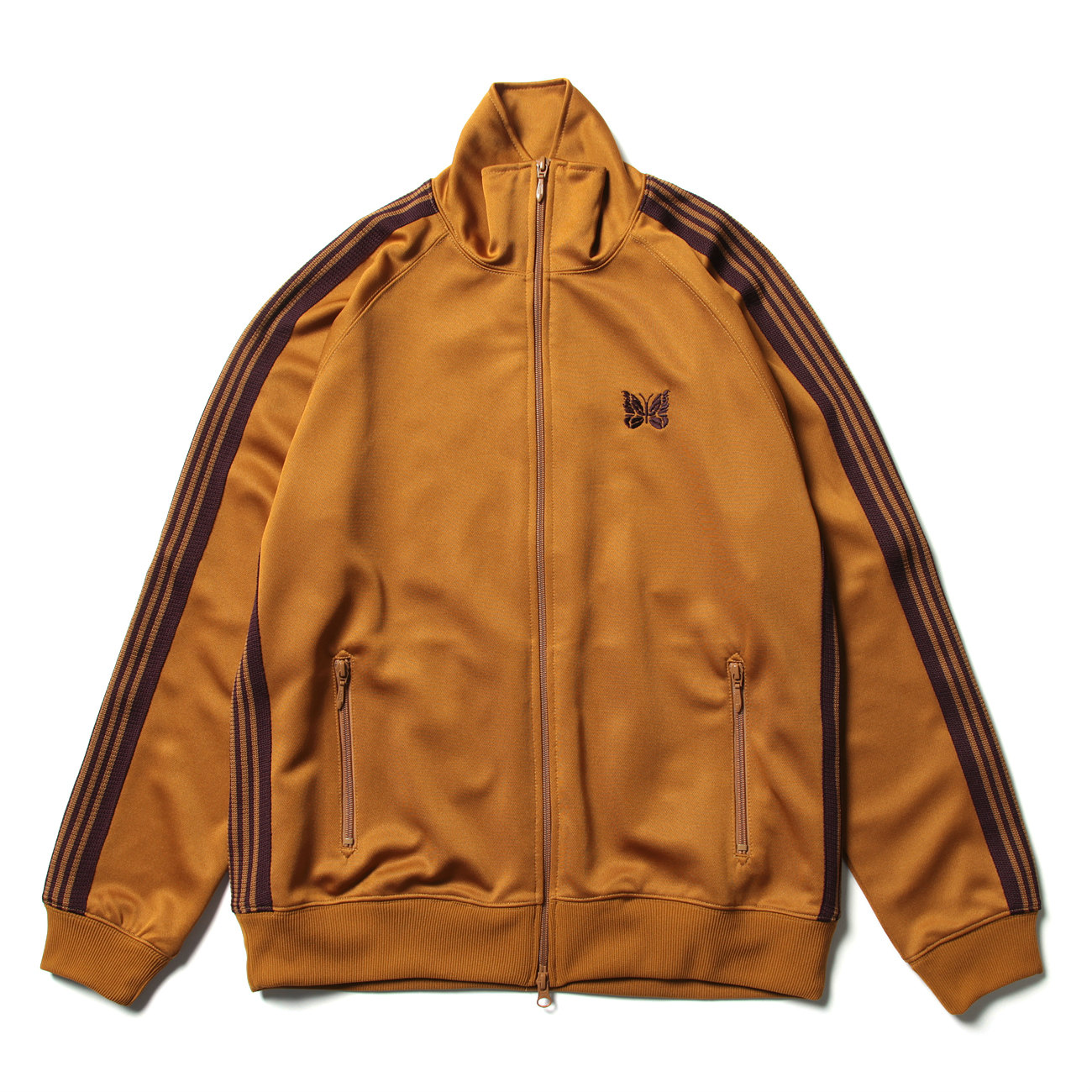 Track Jacket - Poly Smooth - Mustard