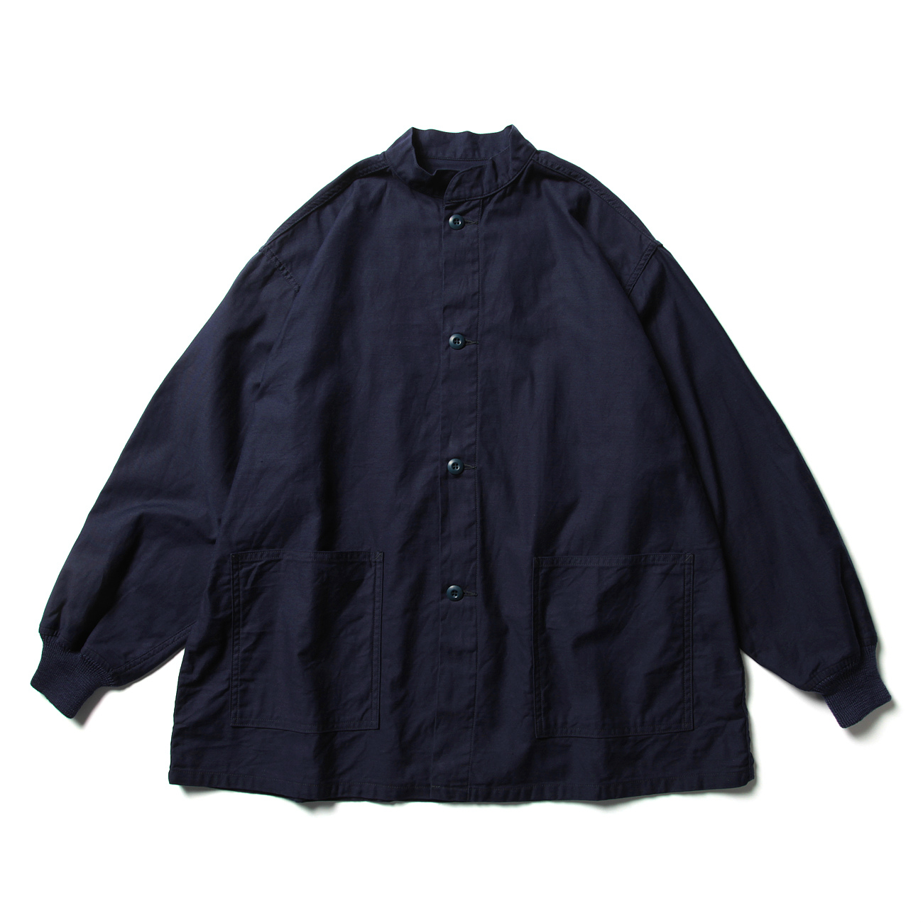 Needles / ニードルズ | S.C. Army Shirt - Back Sateen - Navy