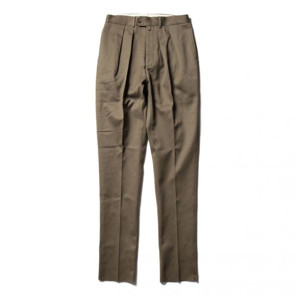NEAT / ニート | Cotton Pique / Tapered - Khaki | 通販 - 正規