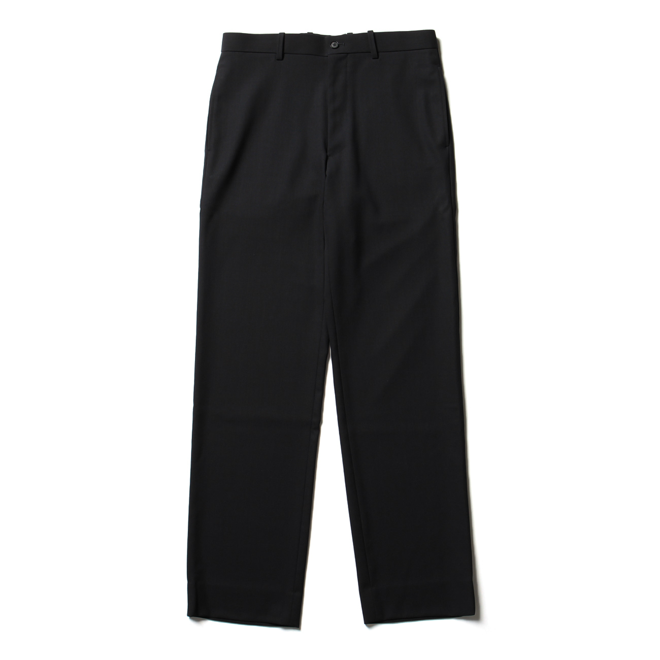 HARD TWIST WOOL DOBBY SLACKS (メンズ) - Dark Navy