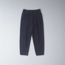 HIGH GAUGE PILE TAPERED TROUSERS