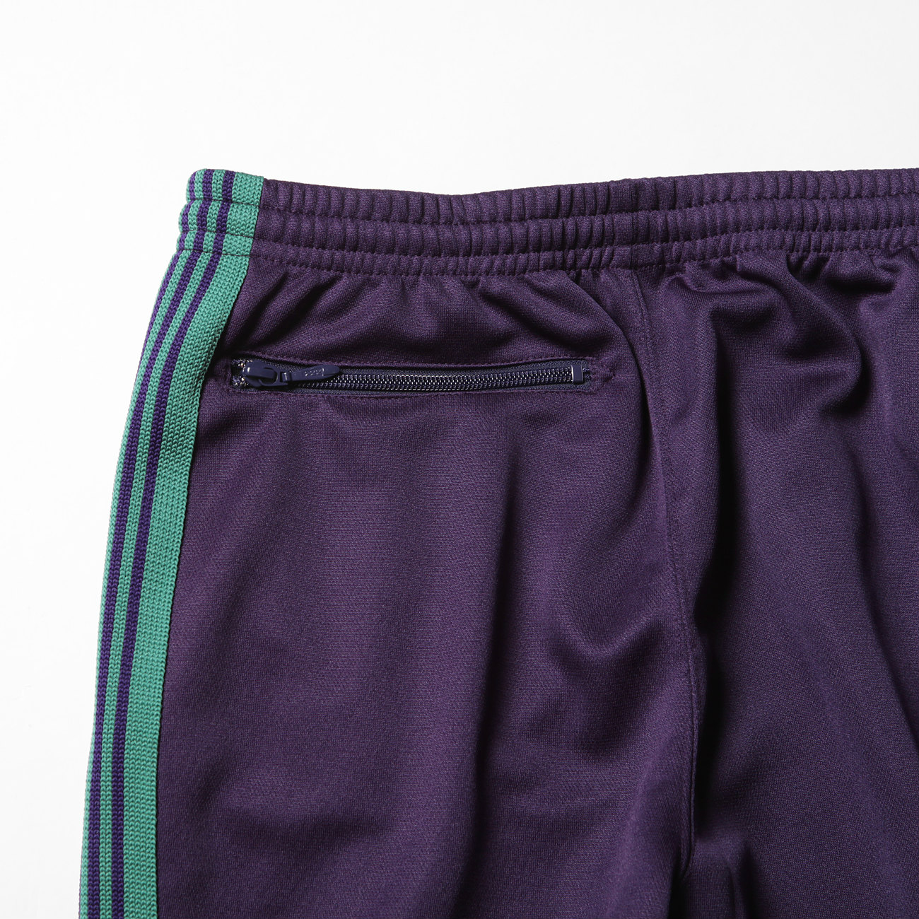 Needles / ニードルズ | Narrow Track Pant - Poly Smooth - Eggplant