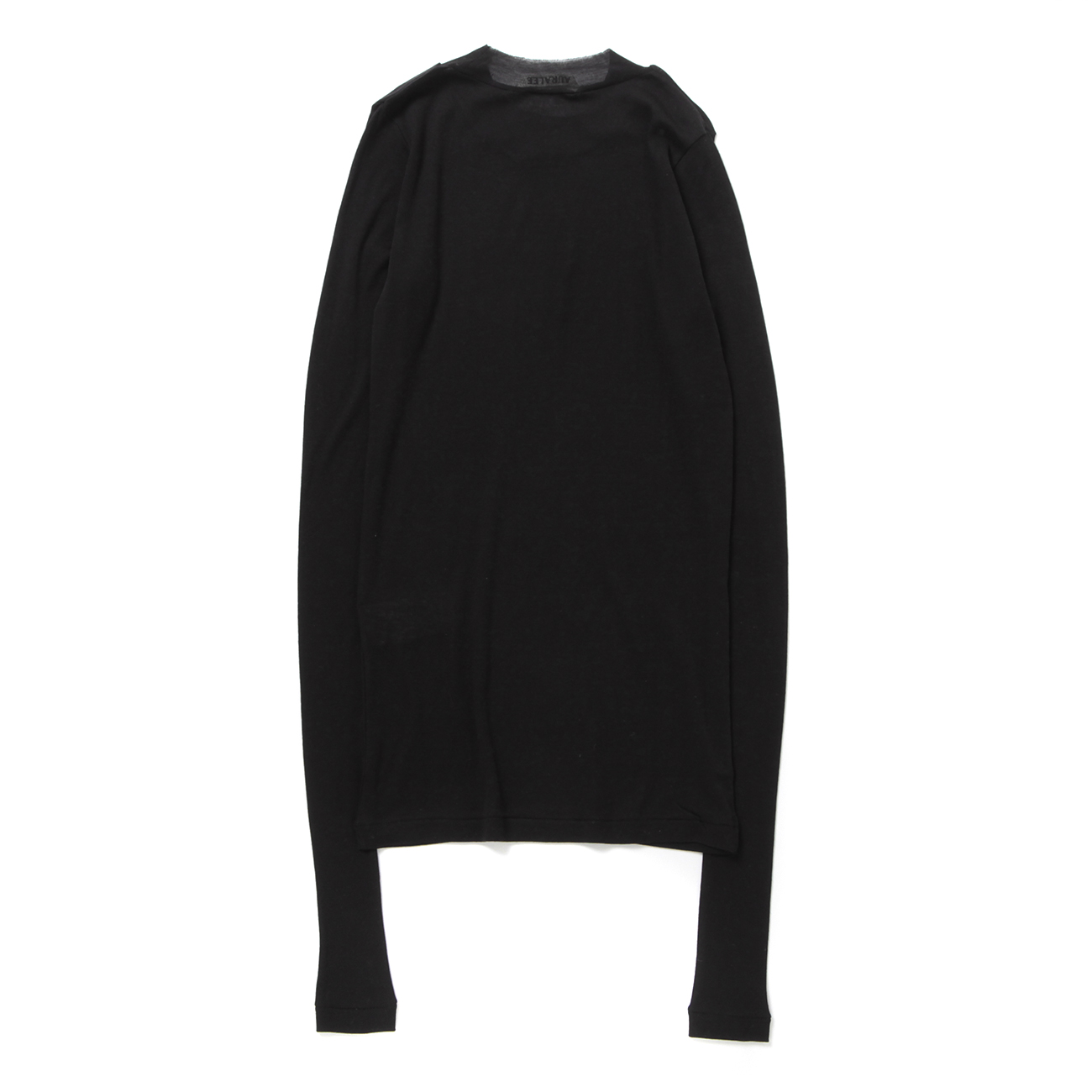 AURALEE / オーラリー | SUPER HIGH GAUGE SHEER RIB L/S TEE