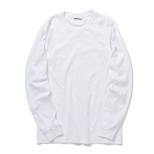 AURALEE / オーラリー | SEAMLESS L/S TEE (レディース) - White