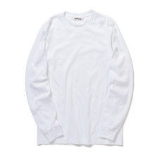 AURALEE / オーラリー | SEAMLESS L/S TEE (レディース) - White