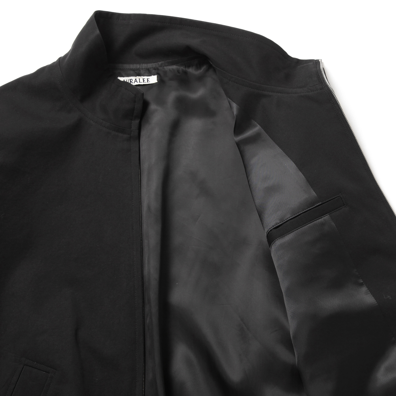 AURALEE / オーラリー | WASHED FINX SILK CHAMBRAY BLOUSON (メンズ