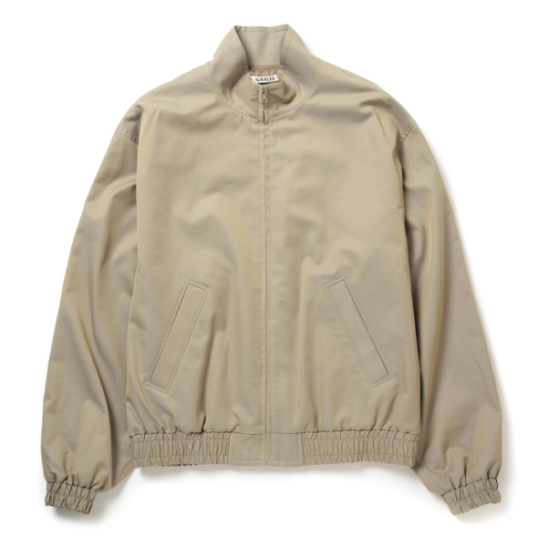 AURALEE / オーラリー | WASHED FINX SILK CHAMBRAY BLOUSON (メンズ