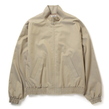 オーラリー WASHED FINX SILK CHAMBRAY BLOUSON Silk Chambray Blouson in Grey
