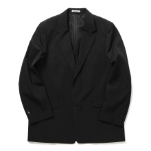 AURALEE / オーラリー | LIGHT WOOL MAX GABARDINE JACKET (メンズ) - Top Black