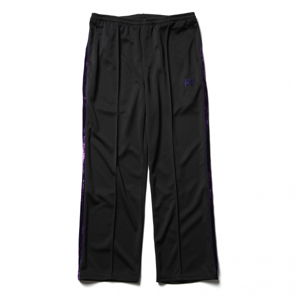 Side Line Center Seam Pant - Poly Smooth - Black