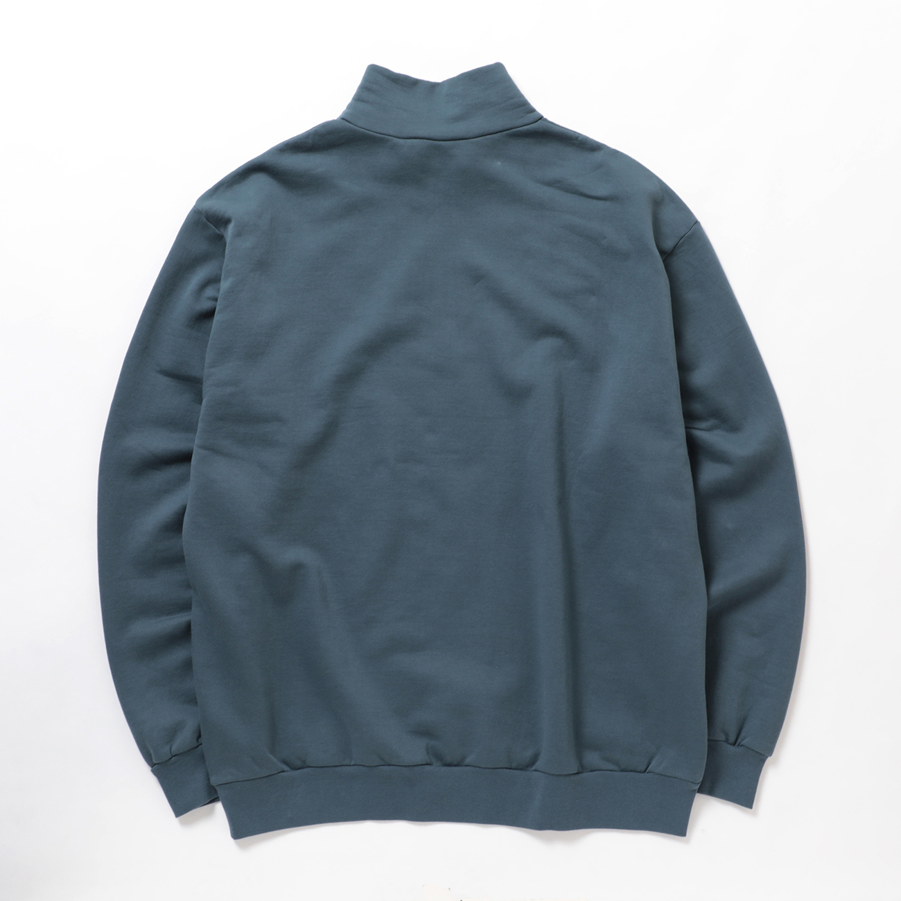 AURALEE / オーラリー | ELASTIC HIGH GAUGE SWEAT HALF ZIP P/O